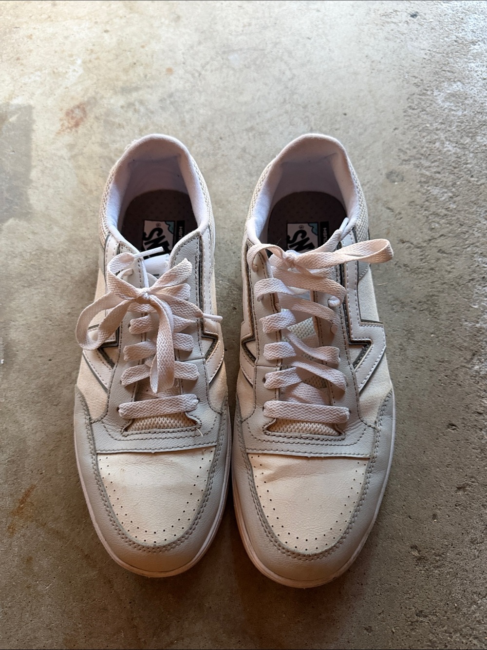 Vans White Low-Top Men's Sneakers